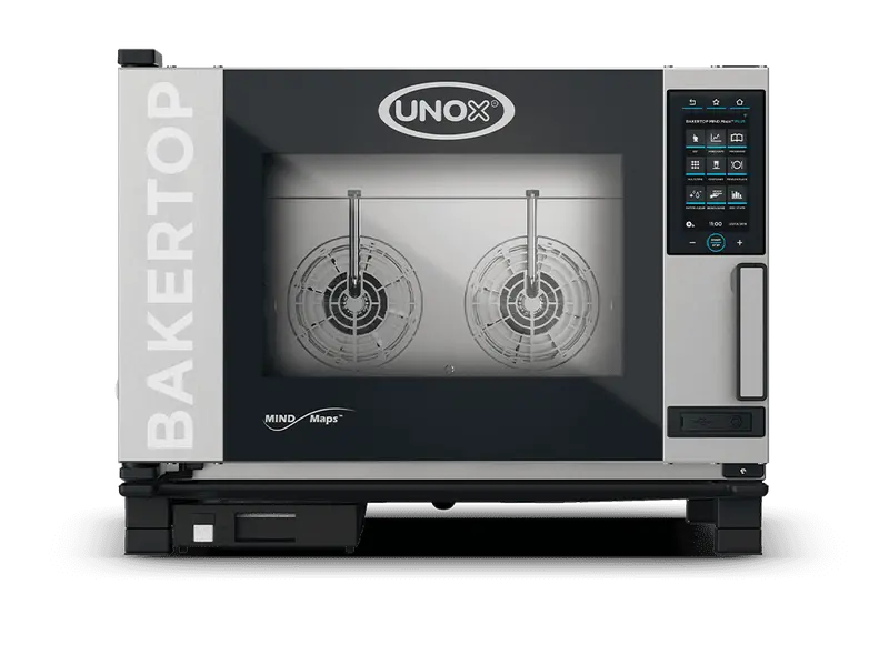 Unox Bakertop Mind.Maps Countertop Electric Combi Oven – Plus Series, 4 Gn 600X400 Trays (Xebc-04Eu-Eprm) 1