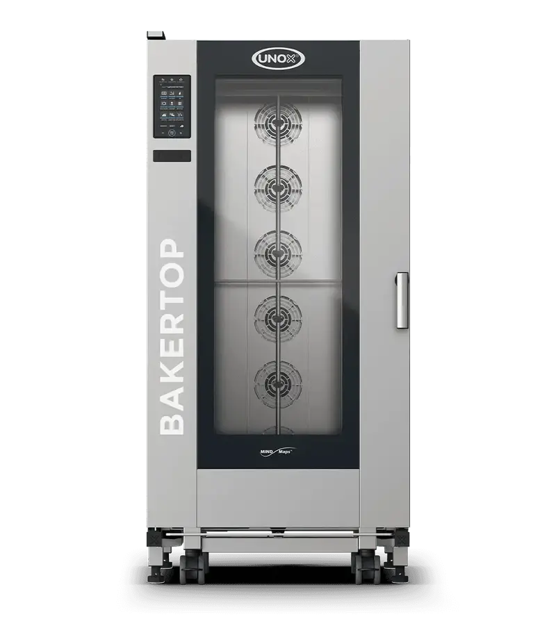 Unox Bakertop Mind.Maps Electric Combi Oven – Trolley Plus With 16 Gn 600X400 Trays (Xebl-16Eu-Dprs) 1