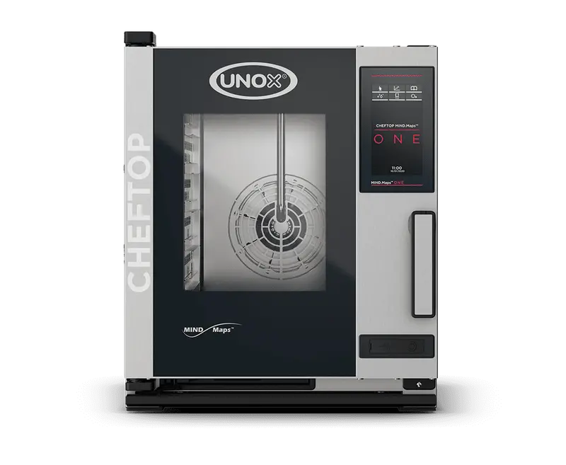 Unox Cheftop Mind.Maps Compact Electric Combi Oven – One Series, 5 Gn 2/3 Trays (Xecc-0523-E1Rm) 1