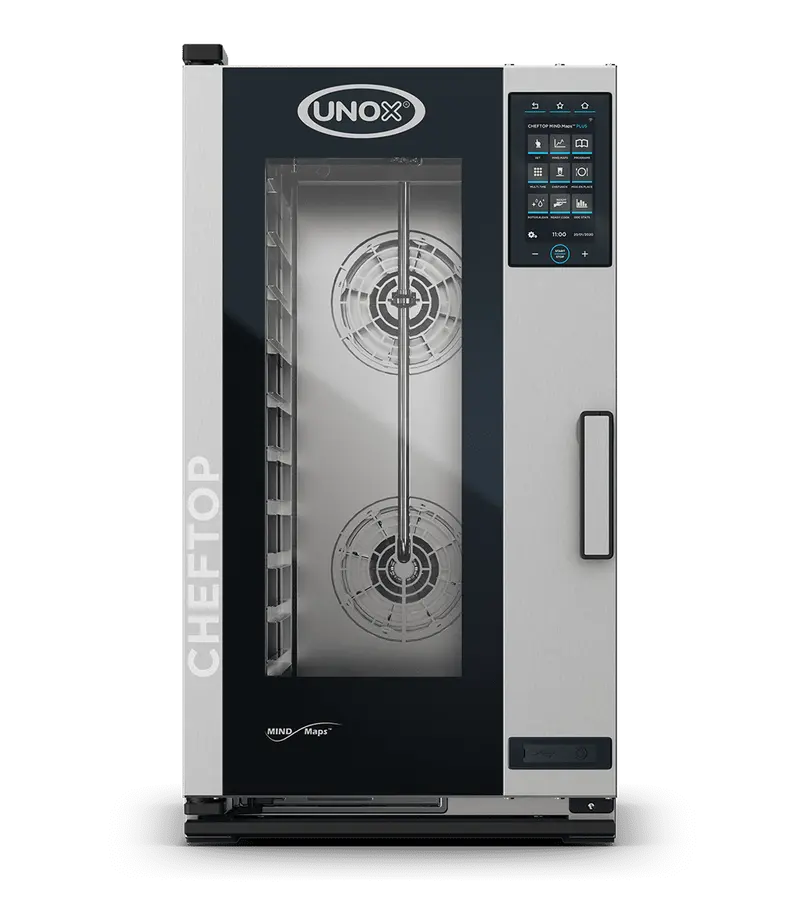 Unox Cheftop Mind.Maps Compact Electric Combi Oven – Plus Series, 10 Gn 1/1 Trays (Xecc-1013-Eprm) 1