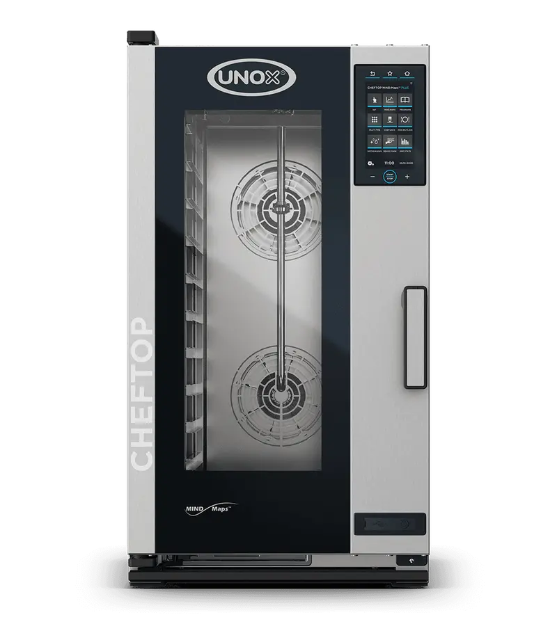 Unox Cheftop Mind.Maps Compact Electric Combi Oven – Plus Series, 10 Gn 1/1 Trays (Xmcc-1013-Eprm) 1