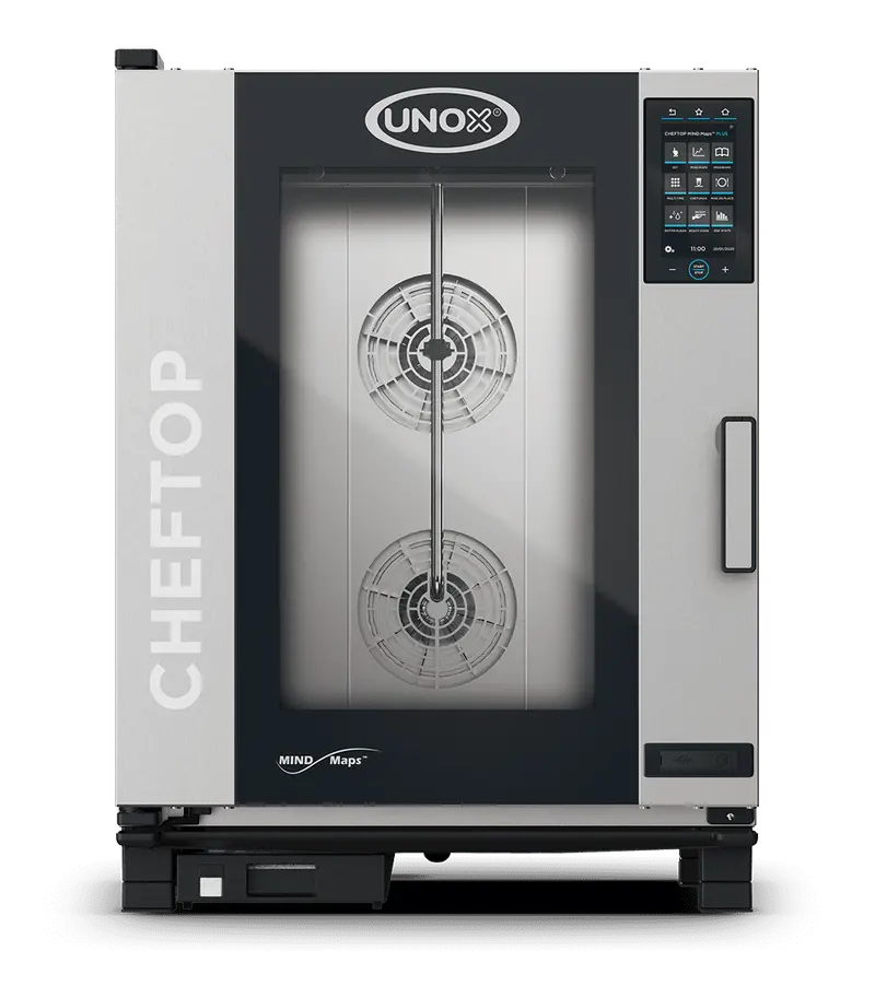 Unox Cheftop Mind.Maps Countertop Electric Combi Oven – 10-Tray Gn 1/1 Format (Xevc-1011-Eprm) 1