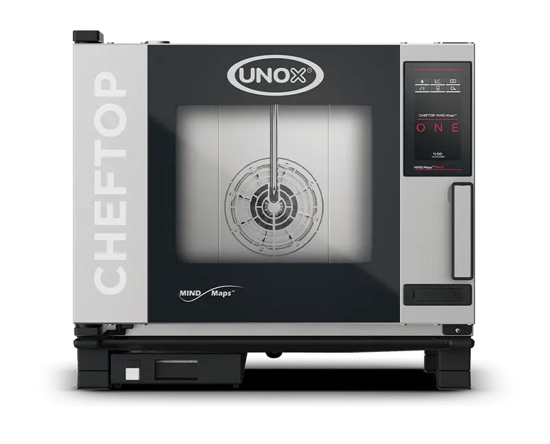 Unox Cheftop Mind.Maps Countertop Electric Combi Oven – One Series, 5 Gn 1/1 Trays (Xevc-0511-E1Rm) 1