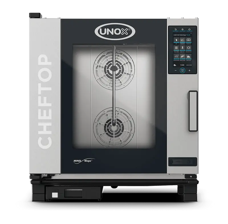 Unox Cheftop Mind.Maps Electric Countertop Combi Oven – 7-Tray Gn 1/1 (Xevc-0711-Eprm) 1