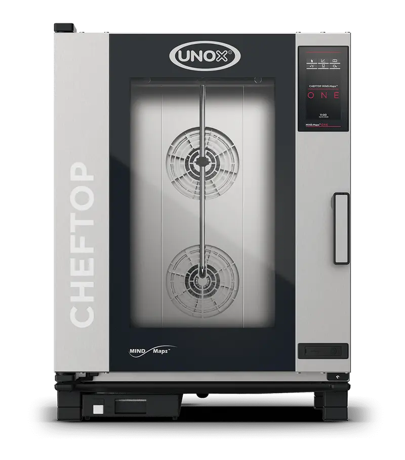 Unox Cheftop Mind.Maps Electric Countertop Combi Oven – One Series, 10-Tray Gn 1/1 (Xevc-1011-E1Rm) 1
