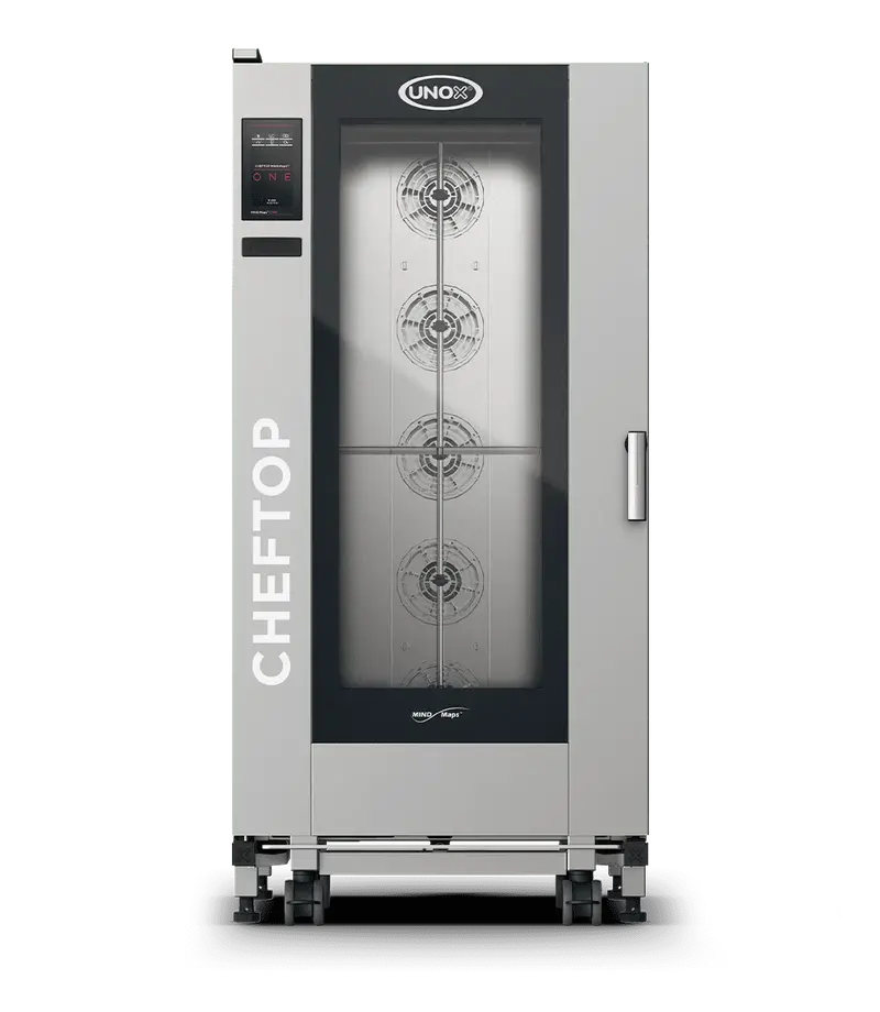 Unox Cheftop Mind.Maps Full-Size Trolley Electric Combi Oven – One Series, 20 Gn 1/1 Trays (Xevl-2011-E1Rs) 1