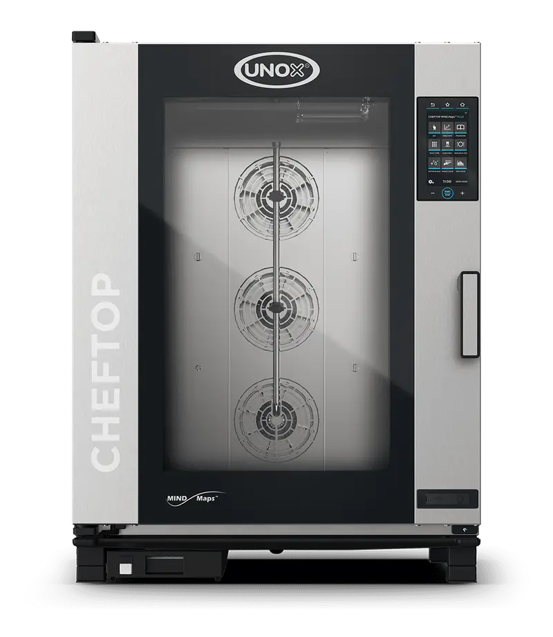 Unox Cheftop Mind.Maps Gas Countertop Combi Oven – 10-Tray Gn 2/1 (Xevc-1021-Gprm) 1