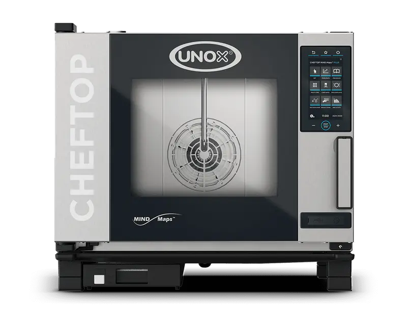 Unox Cheftop Mind.Maps Gas Countertop Combi Oven – 5-Tray Gn 1/1 (Xevc-0511-Gprm) 1
