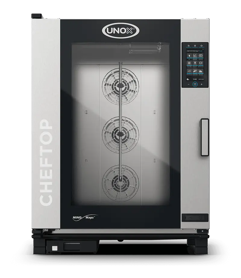 Unox Cheftop Mind.Maps High-Performance Electric Countertop Combi Oven – 10-Tray Gn 2/1 (Xmvc-1021-Hprm) 1