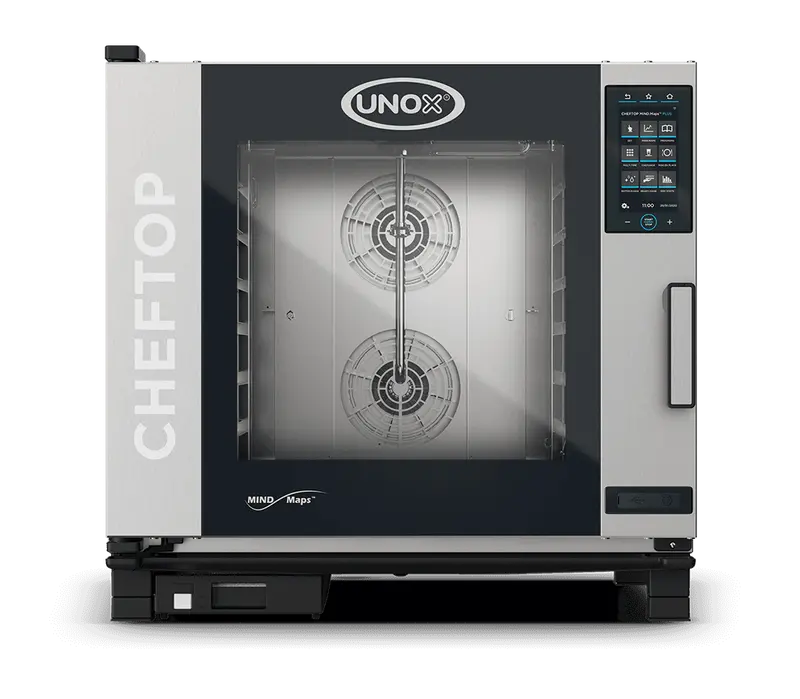Unox Cheftop Mind.Maps High-Performance Electric Countertop Combi Oven – 6-Tray Gn 2/1 (Xmvc-0621-Hprm) 1