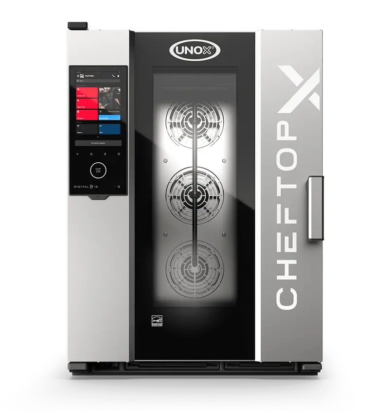 Unox Cheftop-X Digital.Id Electric Combi Oven – 10-Tray Gn 1/1 Format (Xeda-1011-Exrs-Et) 1