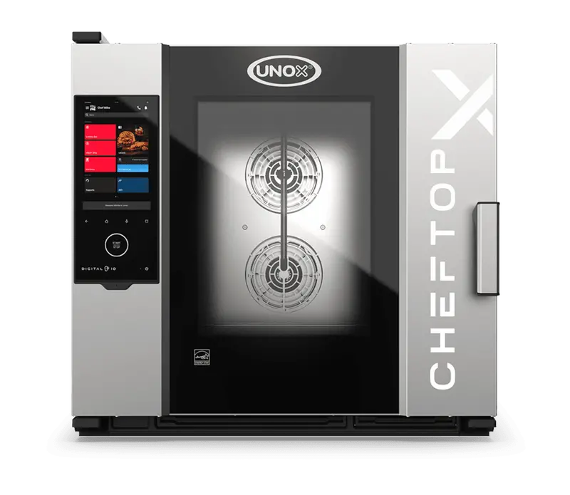 Unox Cheftop-X Digital.Id Electric Combi Oven – 6-Tray Gn 2/1 Format (Xeda-0621-Exrs) 1