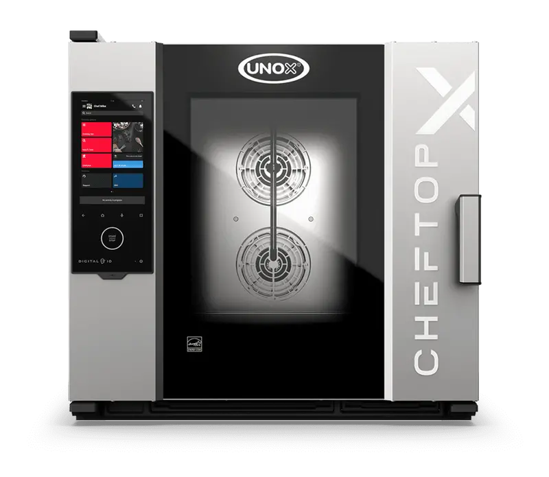 Unox Cheftop-X Digital.Id Gas Combi Oven – 6-Tray Gn 2/1 Format (Xeda-0621-Gxrs) 1