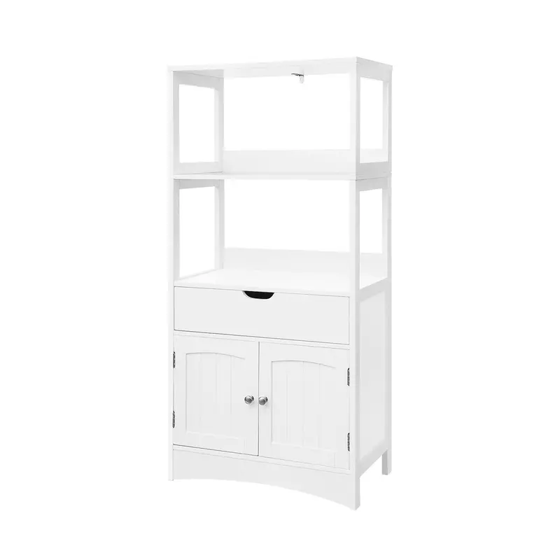 Upper-Mounted Bathroom Cabinet For Vertical Storage 1