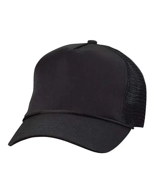 Valucap 8804H Five-Panel Trucker Cap – Curved Visor & Mesh Back 1