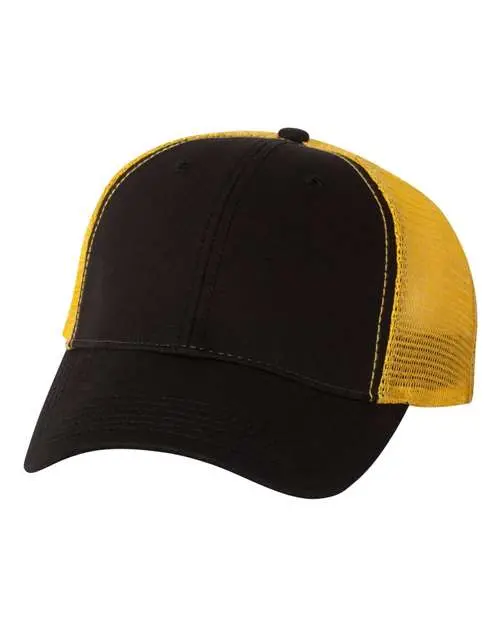 Valucap Ah80 Bio-Washed Lightweight Trucker Cap 1