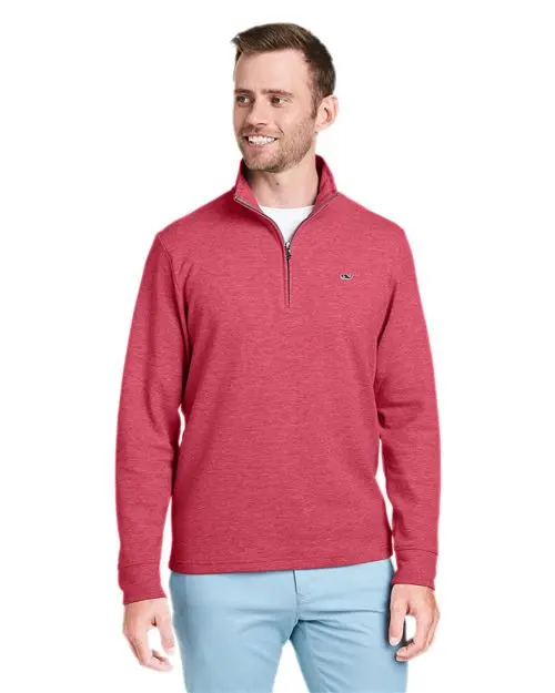 Vineyard Vines K002708 Saltwater Quarter-Zip Pullover For Men 1
