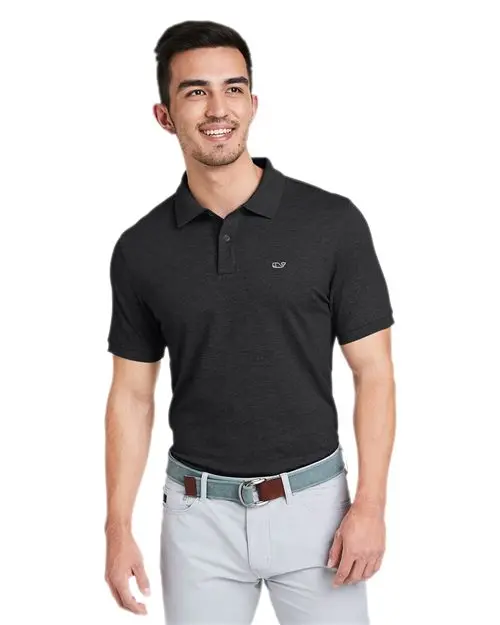 Vineyard Vines Men'S Edgartown Pique Polo – Classic Preppy Style 1