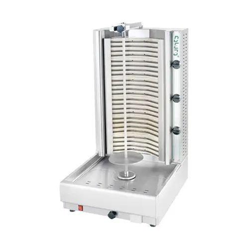 Visvardis De2A Compact Electric Gyro Oven – 65-Lb Capacity 1