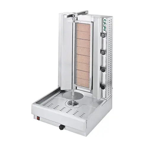 Visvardis Dg8A Propane-Powered Gyro Machine – 90-Lb Capacity 1