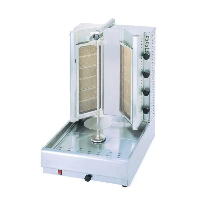 Visvardis Turbo Gas Shawarma Rotisserie – 145-Lb Capacity (Dg12V-N) 1