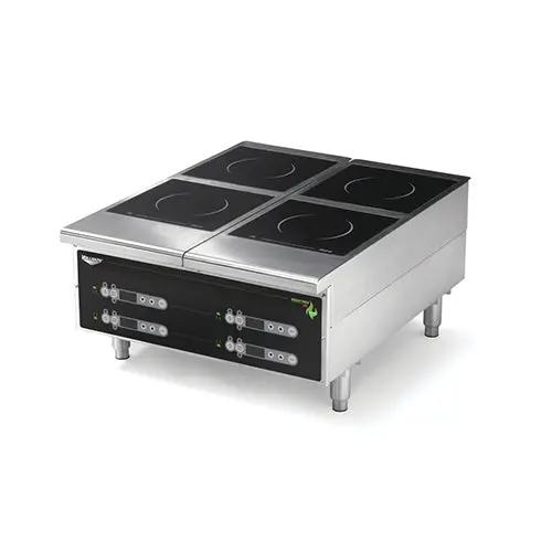 Vollrath 924Hidc Cayenne Four-Zone Digital Induction Cooktop – 208V, 2500W Countertop Range 1