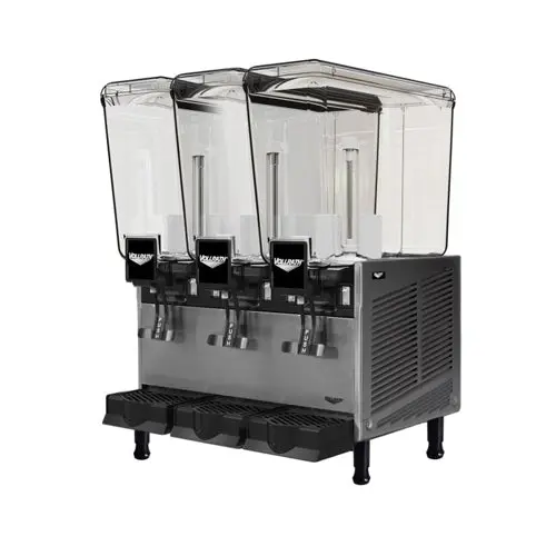 Vollrath Vbbe3-37-S Triple-Bowl Cold Beverage Dispenser – 5.3-Gallon Per Bowl 1