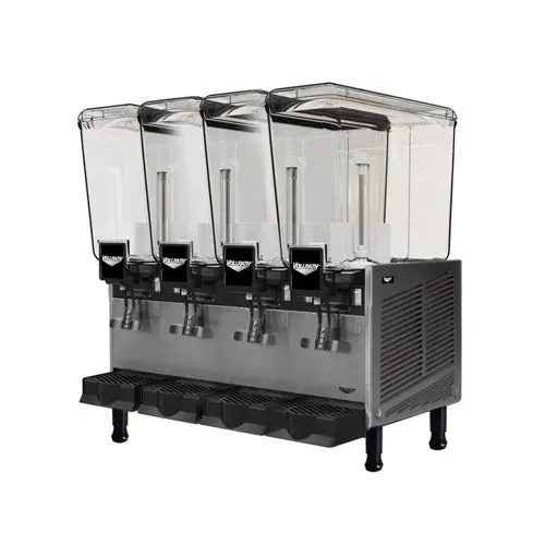Vollrath Vbbe4-37-S Quad-Bowl Cold Beverage Dispenser – 5.2-Gallon Per Bowl 1