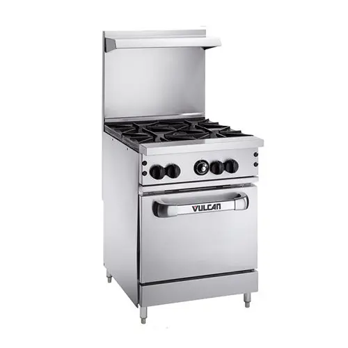 Vulcan Endurance 24S-4B 24-Inch Natural Gas 4-Burner Commercial Range 1