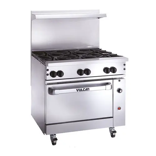 Vulcan Endurance 36S-6B 36-Inch Propane 6-Burner Commercial Range 1