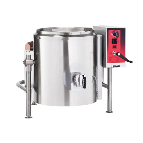 Vulcan K40Glt 40-Gallon Natural Gas Tilting Steam Kettle 1