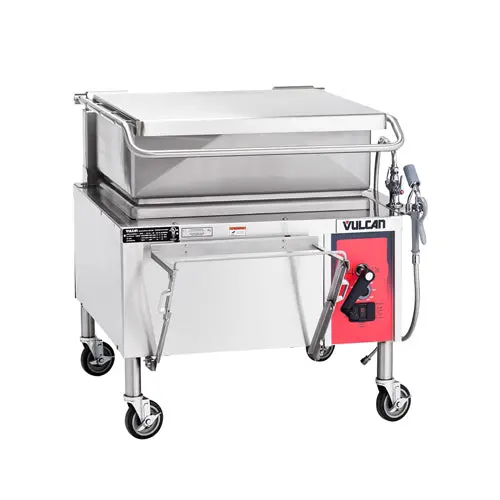 Vulcan Ve40 40-Gallon Manual Electric Tilt Skillet – Single-Phase 208V 1