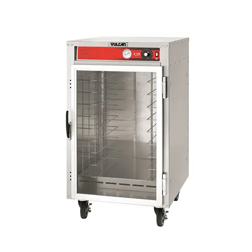 Vulcan Vhfa9 Half-Size Non-Insulated Heated Holding Cabinet – 9-Pan Configuration 1