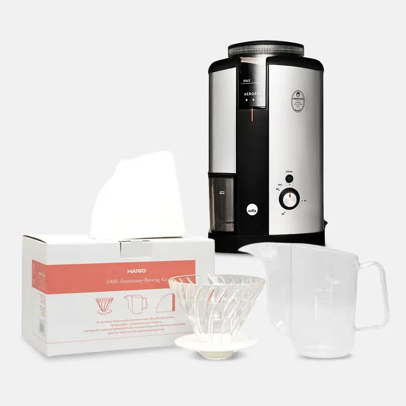 Wilfa & Hario Centennial Brewing Kit – Limited Edition Bundle 1