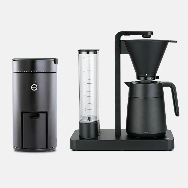 Wilfa Performance Thermo Drip Coffee Maker + Uniform Evo Grinder Bundle 1