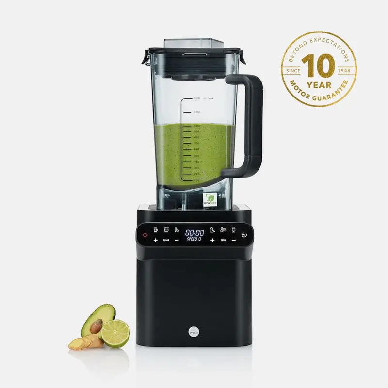 Wilfa Powerfuel Digital Blender In Black – Powerful Countertop Blender With Lcd Controls 1
