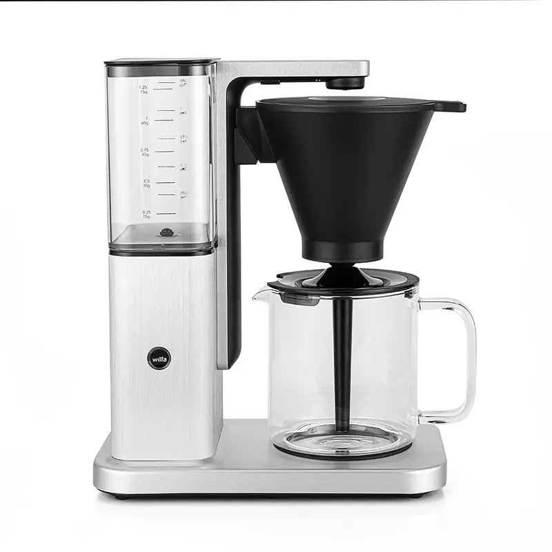 Wilfa Zense Alux Coffee Maker – Brushed Aluminium Finish 1