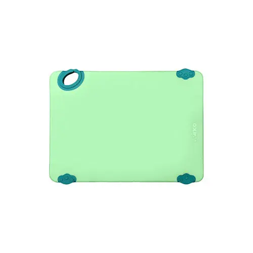 Winco 18" X 24" Green Heavy-Duty Plastic Cutting Board With Built-In Hook - Cbk-1824Gr 1