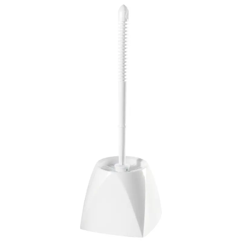 Winco Br-15Set Toilet Bowl Brush Set With Wall-Mount Caddy 1