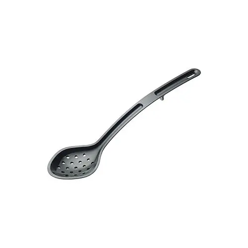 Winco Cvps-13K 13-Inch Black Polycarbonate Perforated Serving Spoon 1