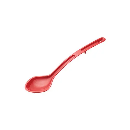 Winco Cvss-15R 15-Inch Red Polycarbonate Solid Serving Spoon 1