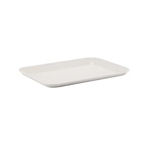 Winco Fgt-1520W 15 X 20 Inch White Fiberglass Rectangular Serving Tray 1