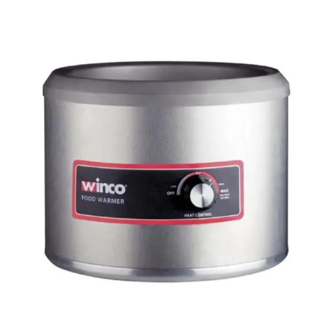 Winco Fw-11R250 11-Quart Round Electric Food Warmer 1