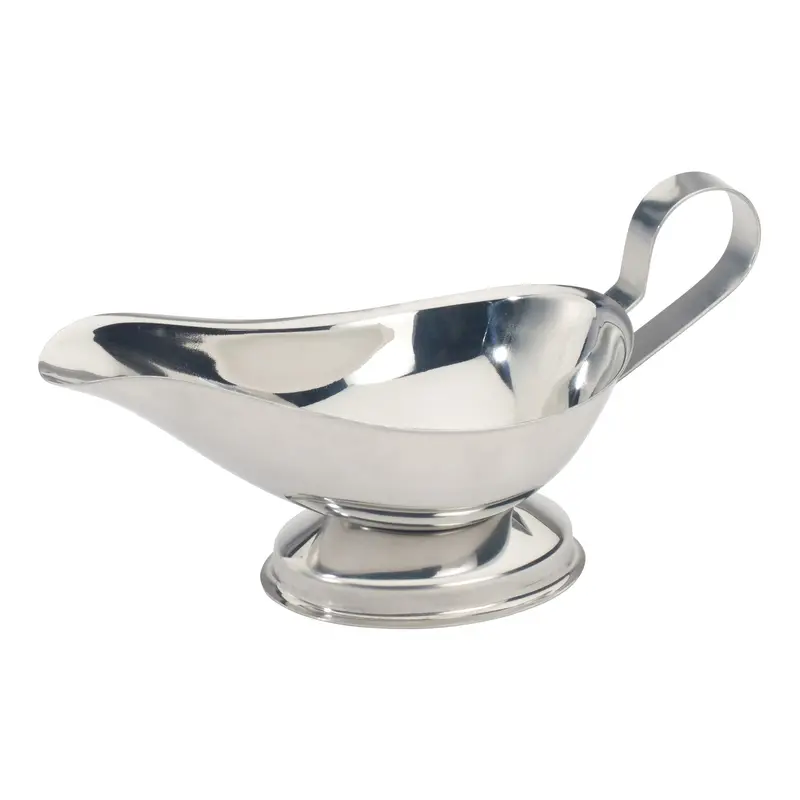 Winco Gbs-5 Stainless Steel 5-Ounce Gravy Boat 1