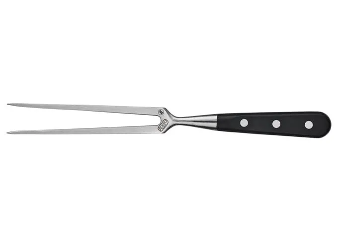 Winco Kfp-71 12-Inch Straight-Tine Stainless Steel Cooking Fork 1