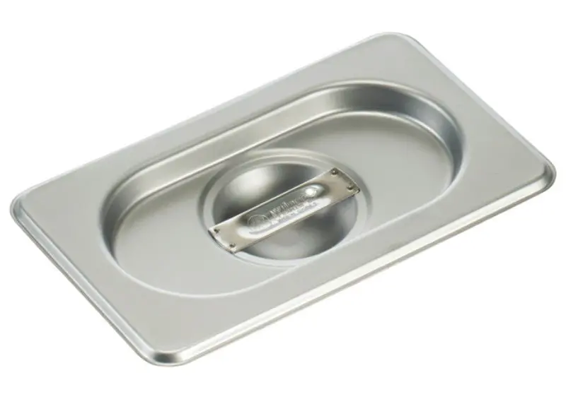 Winco Spsgn Stainless Steel 1/9 Size Gastronorm Slotted Cover For Spjh-906Gn 1