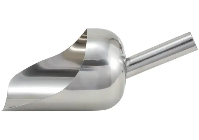 Winco Ssc-3 2-Quart Stainless Steel Utility Scoop 1