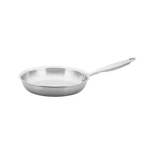 Winco Tgfp-8 8-Inch Natural-Finish Tri-Ply Stainless Steel Fry Pan 1