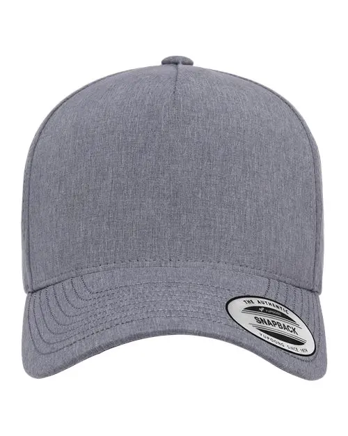 Yp Classics 5389Ap Perforated Five-Panel Snapback Hat 1