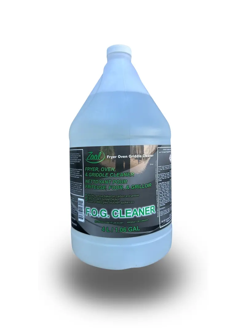 Zaal Fog Cleaner For Fryers, Ovens & Griddles 1